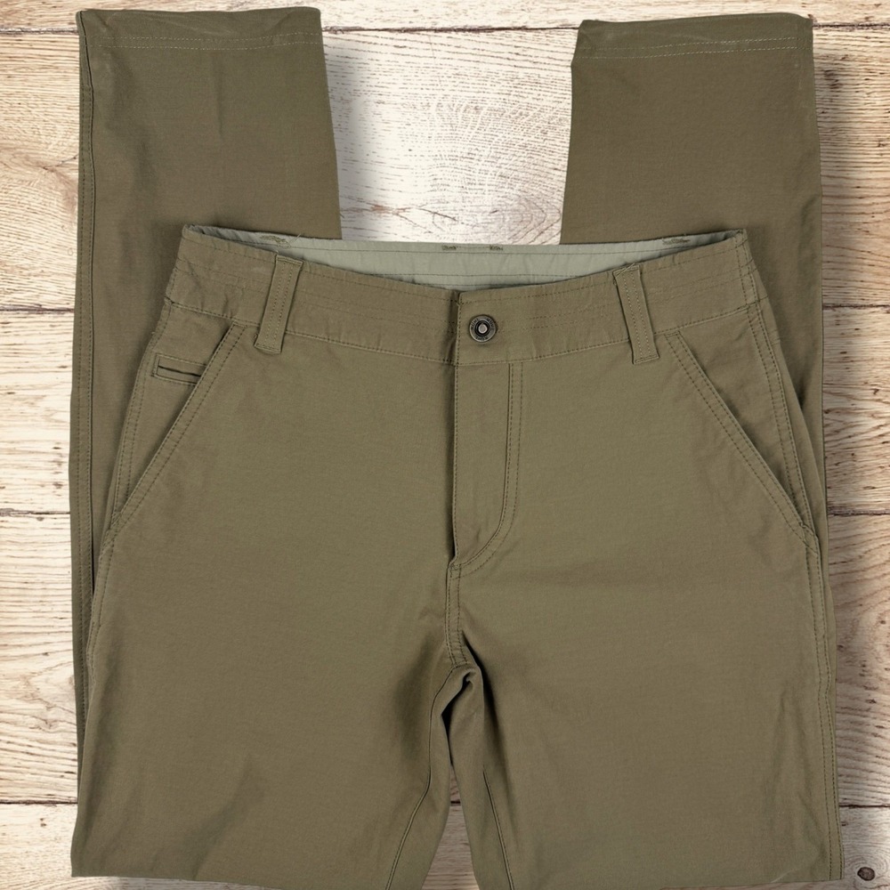 KUHL Resistor Chino Tapered Fit Pants Mens 30x32 Stone Brown Performance NWOT